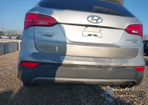 2015 Hyundai Santa Fe Sport 2.0L Turbo z USA, uszkodzony, nr VIN 5XYZW4LA5FG283922